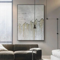 The Grey Area -Hila Creations Shop 100 handgemachte Abstrakte lgem lde Wand Kunst Moderne Minimalistischen Helle Farbe Leinwand Home Decor F r 3