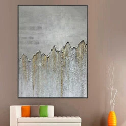 The Grey Area -Hila Creations Shop 100 handgemachte Abstrakte lgem lde Wand Kunst Moderne Minimalistischen Helle Farbe Leinwand Home Decor F r 5