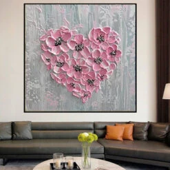 Pink Blossom Heart -Hila Creations Shop 13 11