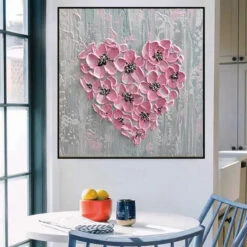 Pink Blossom Heart -Hila Creations Shop 13 12