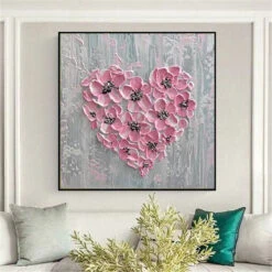Pink Blossom Heart