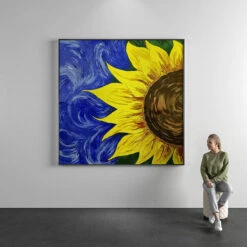 Sunflower By Night