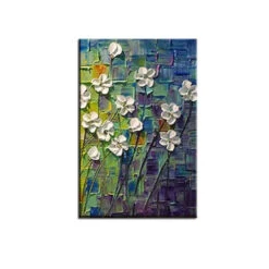 White Flowers On Blue -Hila Creations Shop 15 3 ef3f0f1f 8139 42a4 8ab3 aca43efdcf8f