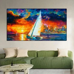 Colorful Night At Sea -Hila Creations Shop 332 4