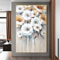 White Lisianthuses -Hila Creations Shop 4 12