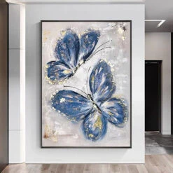 Blue Butterflies -Hila Creations Shop B3 4