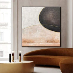 Sun And Moon -Hila Creations Shop Handgemachte Abstrakte lgem lde Wand Kunst Moderne Minimalistischen Geometrische Bild Gro e Gr e Leinwand Home 1 0fcbf1ac 0a1e 4da8 8bea 5246959033de
