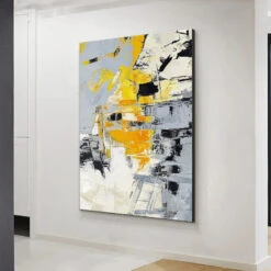 Pandemonium -Hila Creations Shop Handgemachte Abstrakte lgem lde Wand Kunst Moderne Minimalistischen Helle Farbe Bild Leinwand Home Decor F r 4