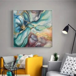 Fairy Dust -Hila Creations Shop Oil painting abstract art oil on canvas Silver modern wall decor painting Decoration picture room wall 3 77e3d064 378f 4178 9036 881a7ebb2d53