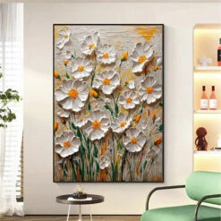 Textured Daisies